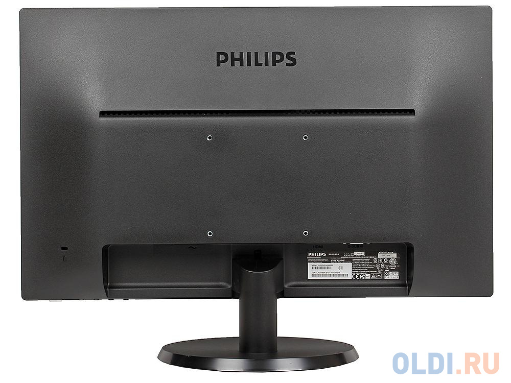 Монитор 21.5" Philips 223V5LHSB2/00(01) Black 1920x1080, 5ms, 200 cd/m2, 1000:1 (DCR 10M:1), D-Sub, HDMI, vesa