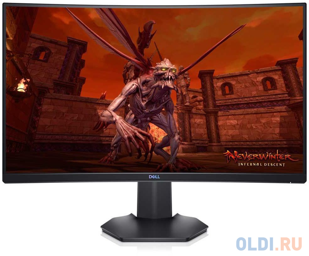 Монитор Dell 27" S2721HGFA черный VA LED 16:9 HDMI матовая HAS 350cd 178гр/178гр 1920x1080 144Hz FreeSync Premium DP FHD 8.85кг