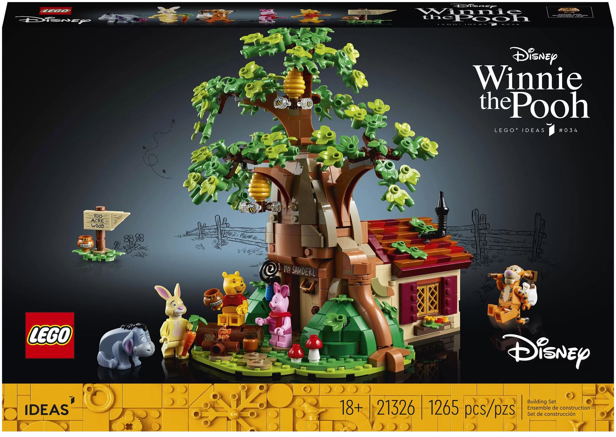 Конструктор Lego 21326 Winnie the Pooh в Москвe