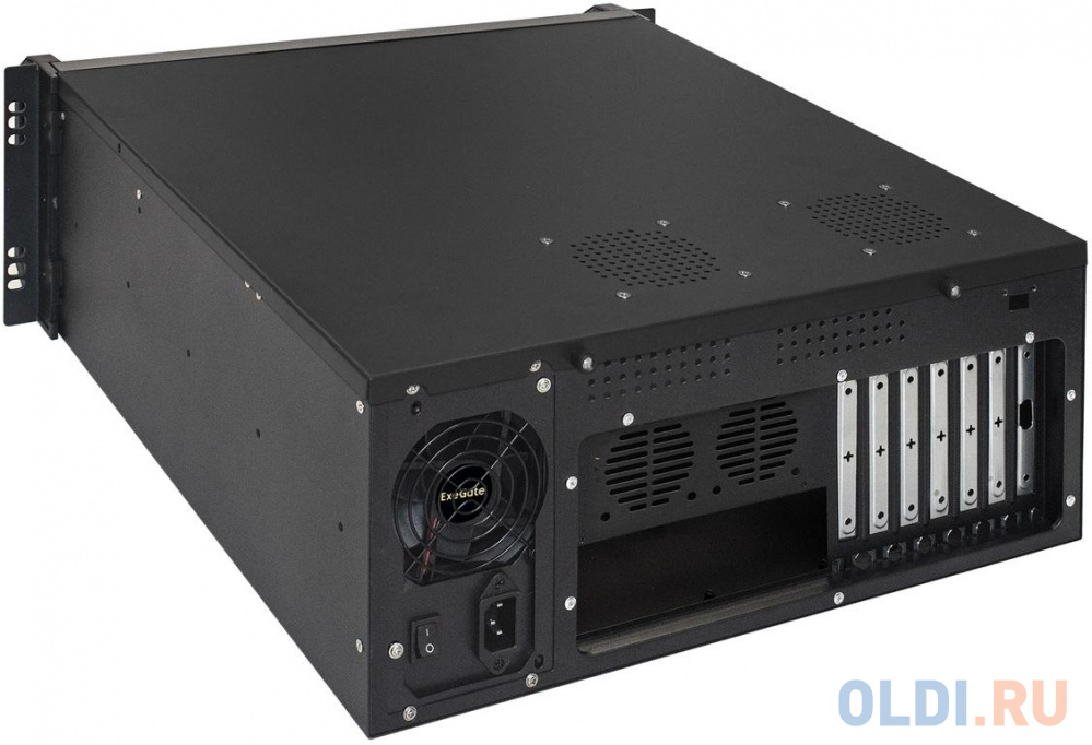 Серверный корпус ExeGate Pro 4U450-26/4U4020S <RM 19", высота 4U, глубина 450, БП 1200RADS, USB>
