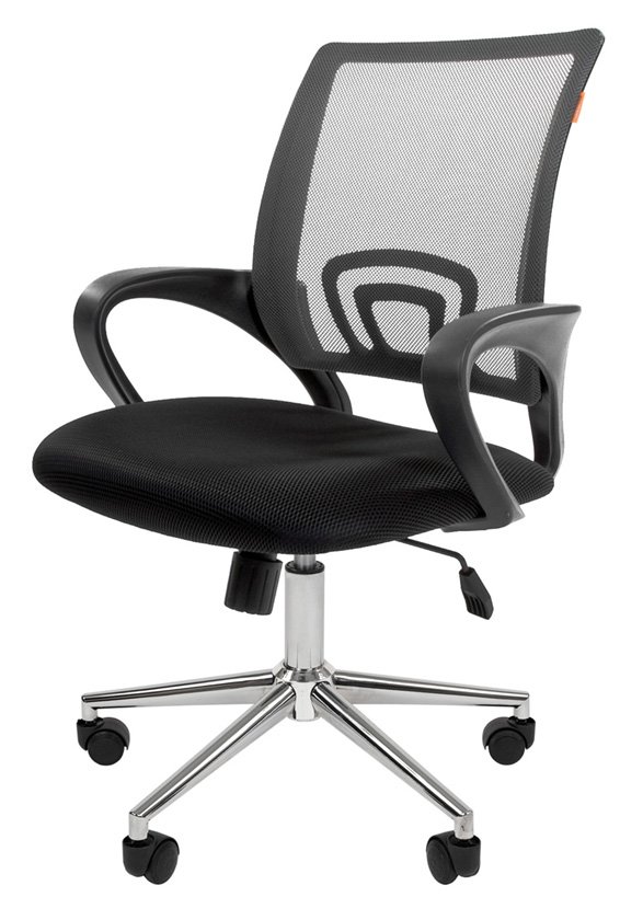 Кресло офисное Chairman 696 черный/серый (00-07077471)
