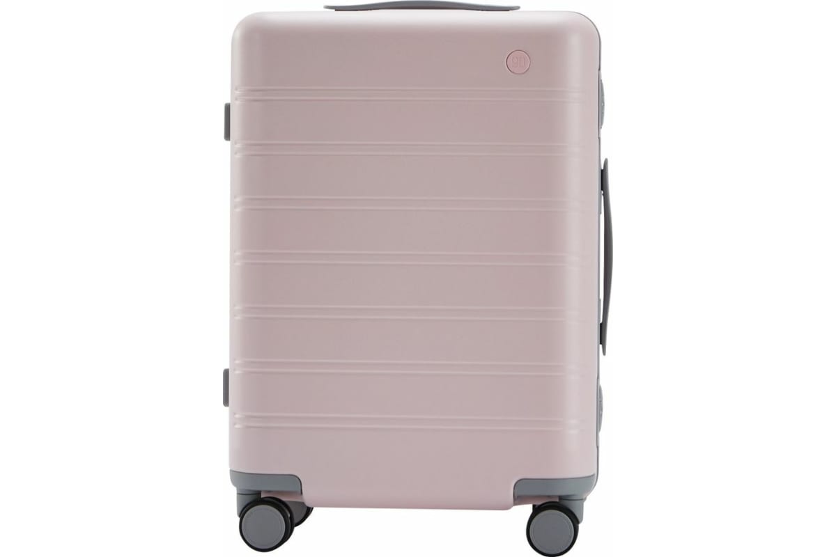Чемодан на колесах Ninetygo Manhattan Frame Luggage 20" 39 л розовый (111903)