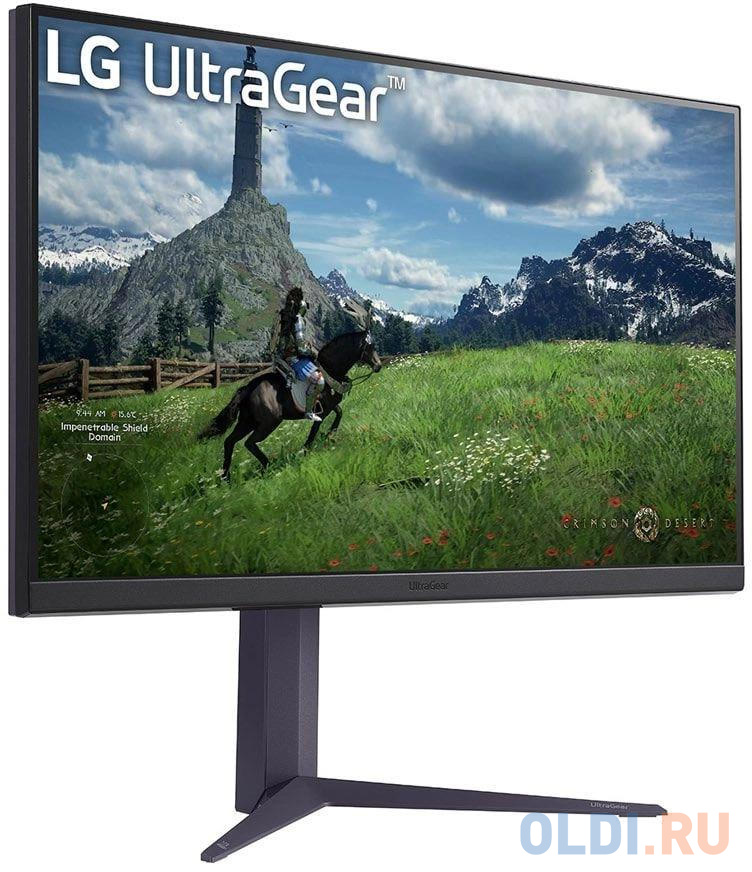 Монитор LG 31.5" UltraGear 32GS85Q-B черный IPS LED 16:9 HDMI матовая HAS 350cd 178гр/178гр 2560x1440 180Hz FreeSync DP 2K USB 7.5кг в Москвe