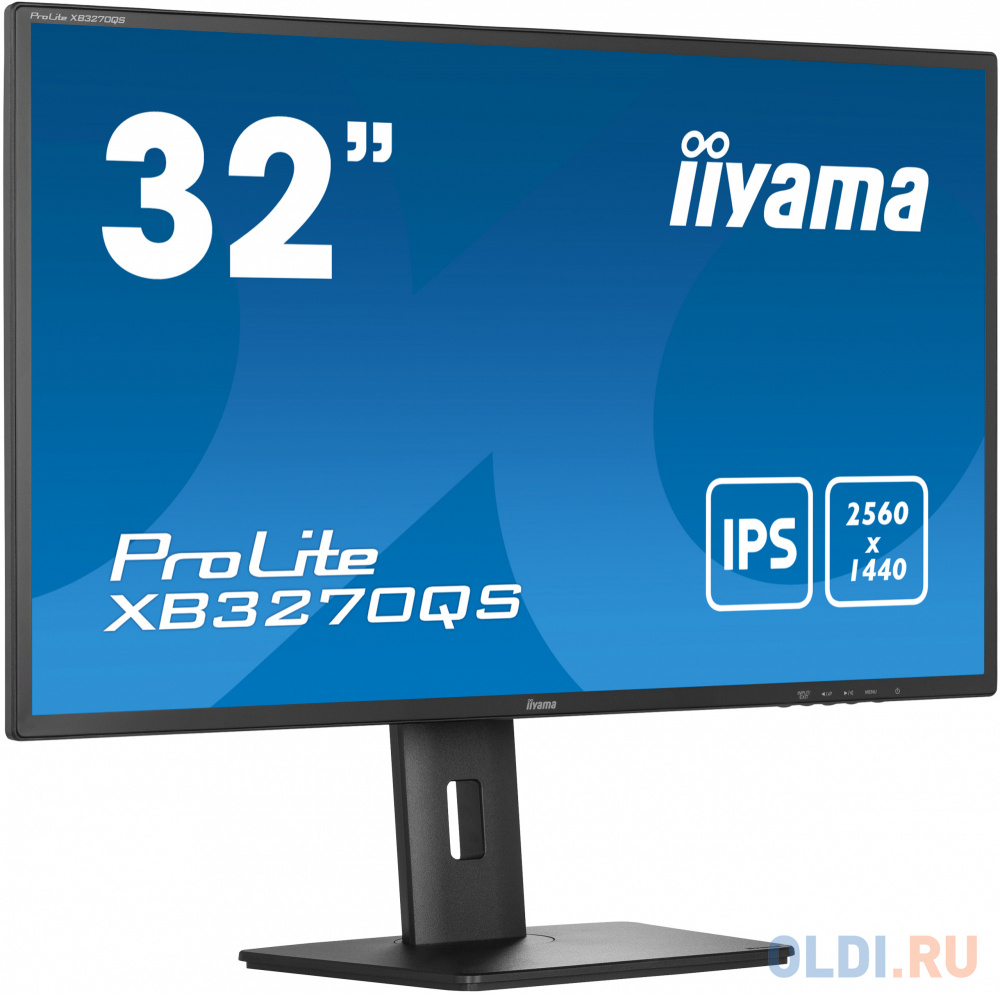 Монитор LCD 31.5'' 16:9 2560х1440(WQHD) IPS, nonGLARE, 300cd/m2, H178°/V178°, 1200:1, 80M:1, 1.07B Color, 4ms, HDMI, DP, Height adj, Tilt, S