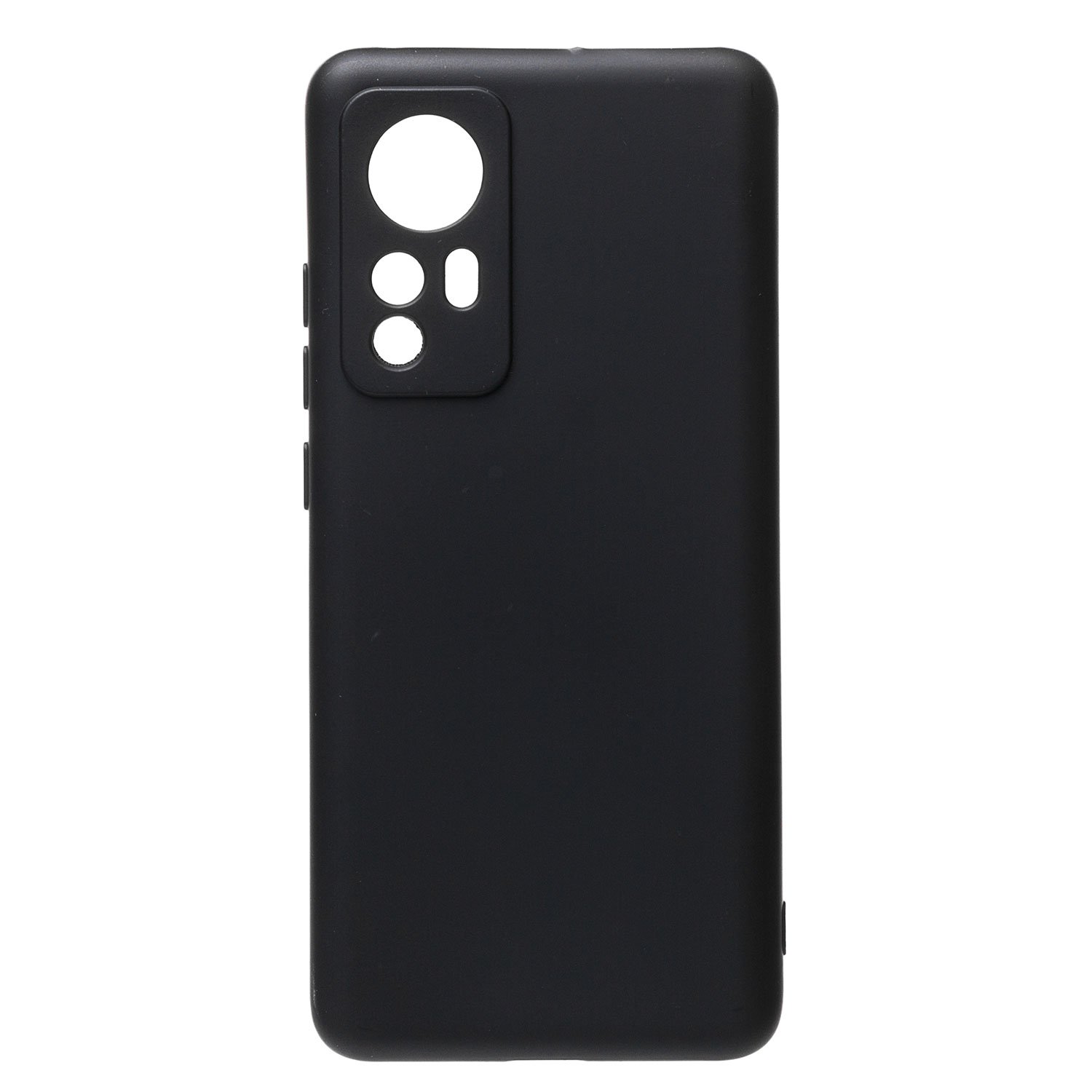 Чехол-накладка Activ Full Original Design для смартфона Xiaomi 12/12S, силикон, черный (209995)