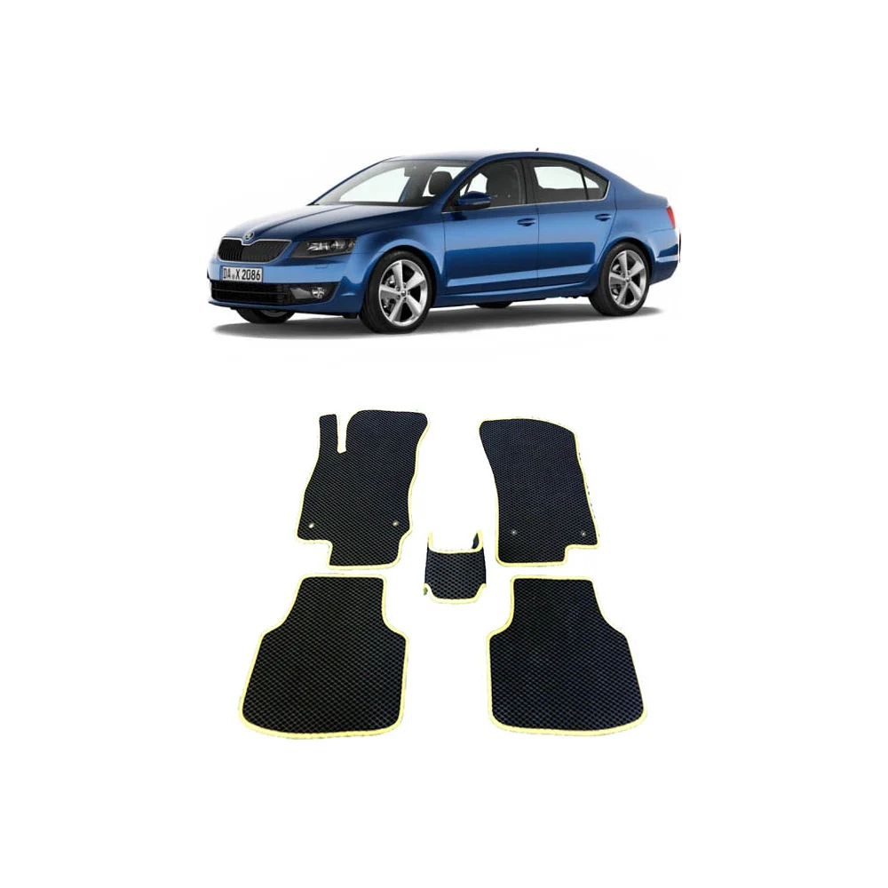 Ковры в салон автомобиля skoda octavia (a7) 2013 - 2020 Eva Smart 1724-B5A1-S <vendorcode>