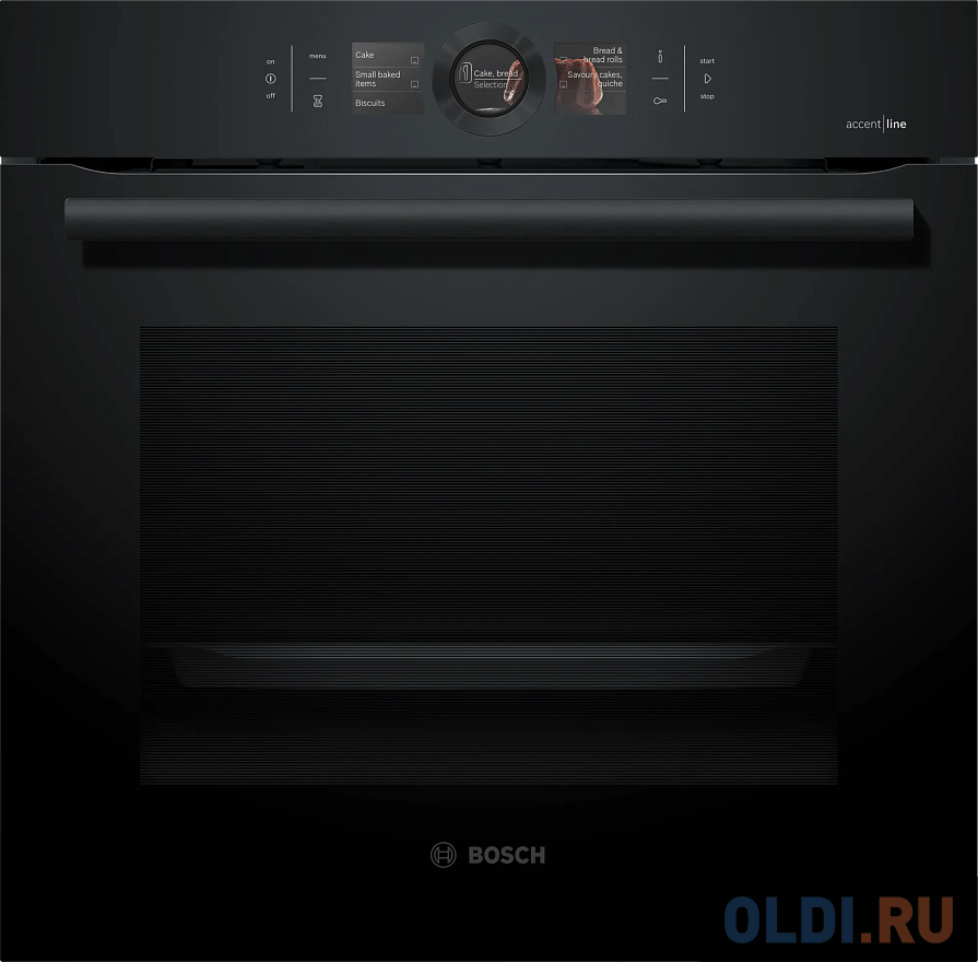 Духовой шкаф Электрический Bosch HBG8764C1 черный