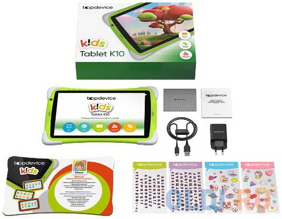 Планшет TopDevice Tablet K10 10.1" 32Gb Green Wi-Fi Bluetooth Android TDT4636_WI_E_CIS в Москвe