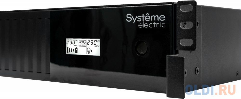 ИБП Systeme Electric Smart-Save SMT 2000 ВА, монтаж в стойку 2U, 230 В, 6 розеток  IEC C13, SmartSlot, AVR, LCD, USB HID в Москвe