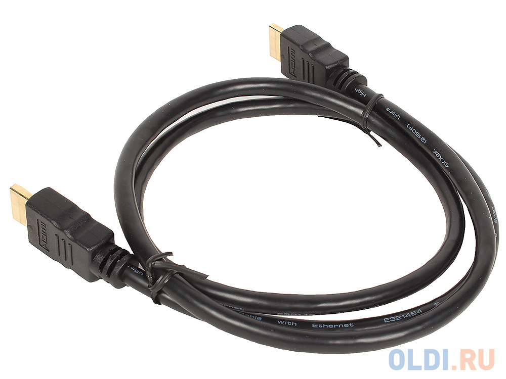 Кабель Telecom HDMI 19M/M ver 2.0 ,1m <TCG200-1M