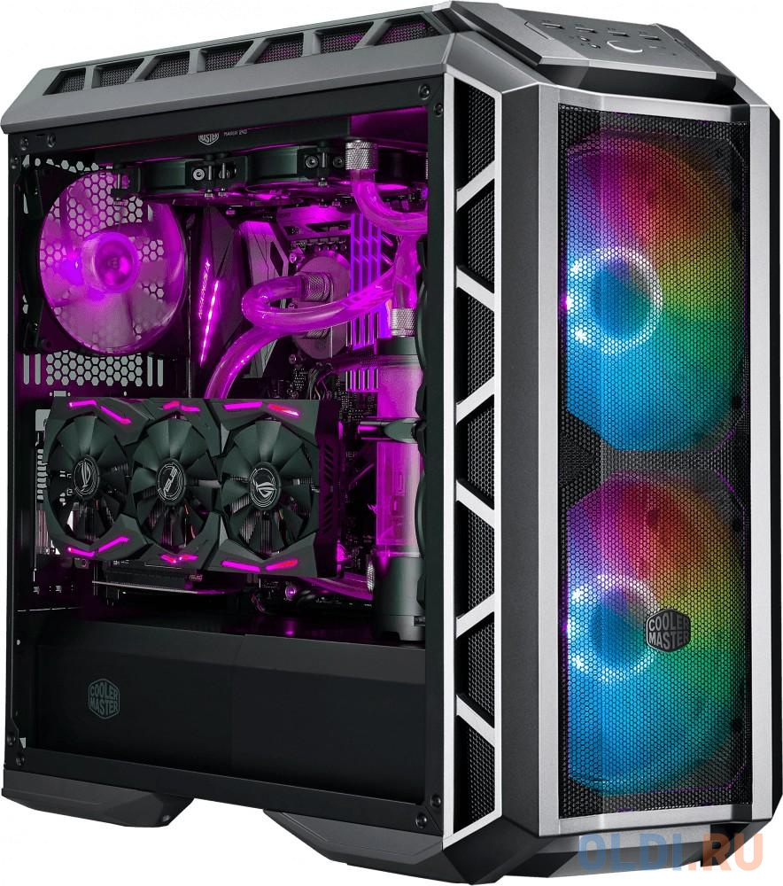 Корпус E-ATX Cooler Master MasterCase H500P Mesh Gun Metal Grey Без БП чёрный