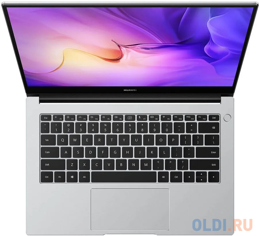 Ноутбук Huawei MateBook D 14 NbDE-WDH9 14" 1920x1080 Intel Core i5-1155G7 SSD 512 Gb 8Gb WiFi (802.11 b/g/n/ac/ax) Bluetooth 5.1 Intel Iris Xe Gr