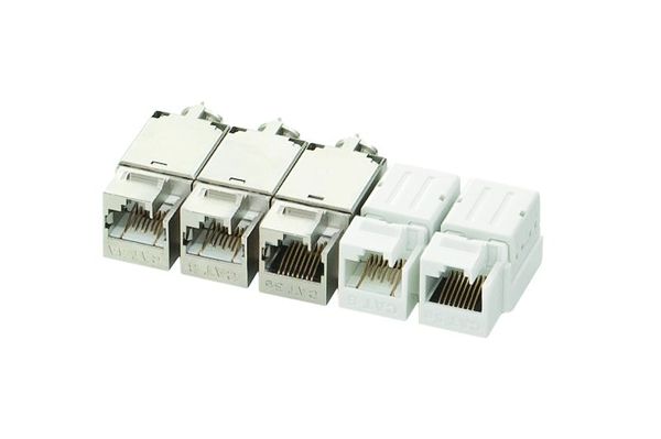 Модуль Keystone NIKOMAX LS для системы мониторинга, RJ-45(8P8C) cat.6a экранированный, 1шт., серый (NMC-KJSA2-LS-MT)