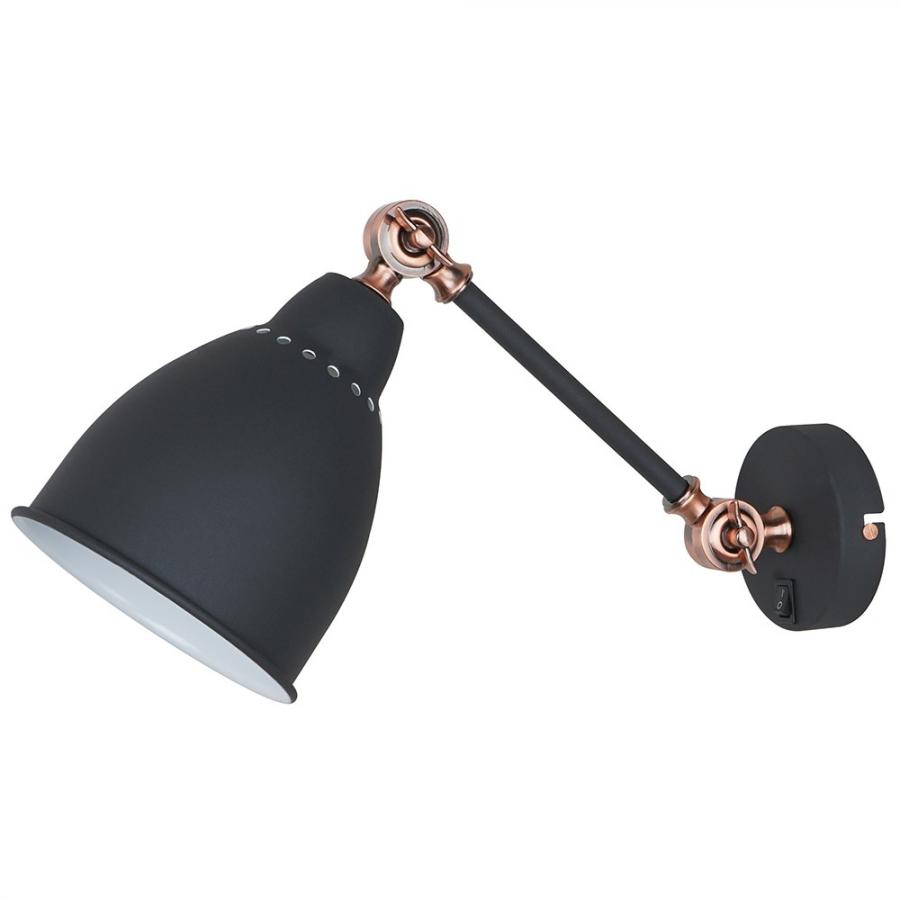 Бра (светильник настенный) Arte lamp A2054AP-1BK в Москвe