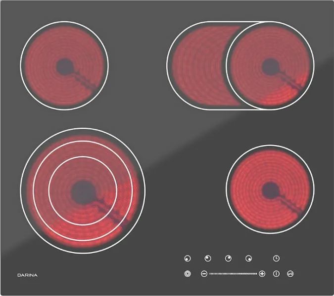 Варочная поверхность Darina 4P E 329 B черный