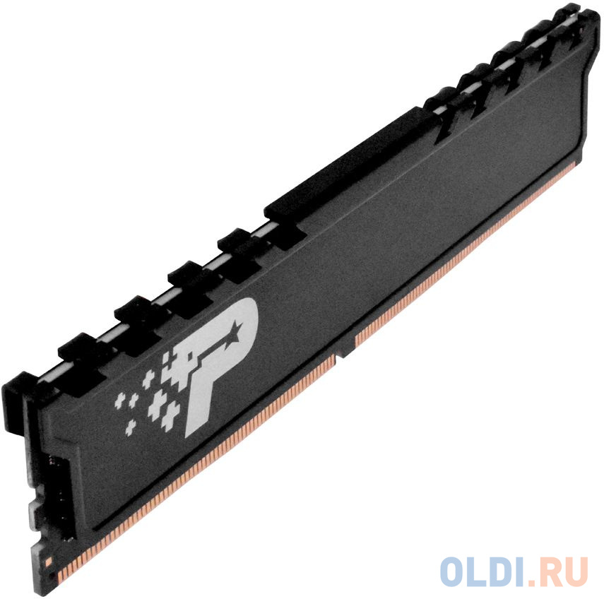 Память DDR4 16GB 2400MHz Patriot PSP416G240081H1 Signature RTL PC4-19200 CL17 DIMM 288-pin 1.2В single rank с радиатором Ret в Москвe