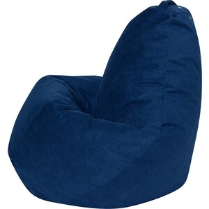 Кресло-мешок DreamBag Синий Велюр 3XL 150х110