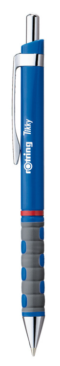 Ручка шариковая автоматическая Rotring Tikky (1904741) синяя, корпус синий