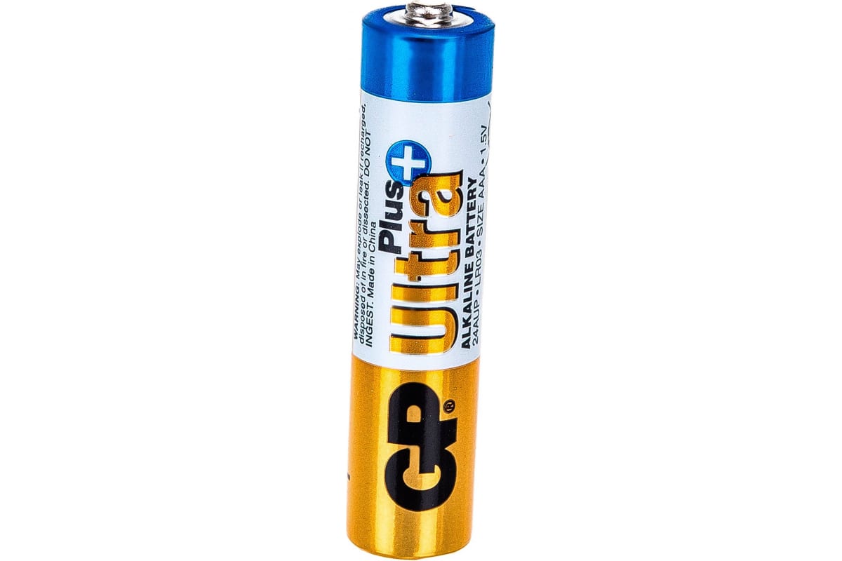 Батарея GP Ultra Plus, AAA (LR03), 1.5V, 6 шт. (GP 24AUP-2CR6)