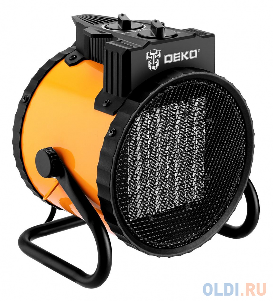 Тепловая пушка электрическая Deko DKIH2200W 2200Вт оранжевый
