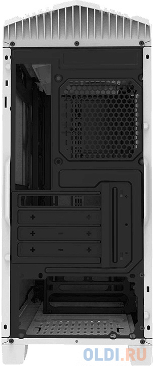 Компьютерный корпус, без блока питания mATX/ Gamemax Centauri WB H601 mATX case, white, w/o PSU, w/1xUSB3.0+1xUSB2.0+HD-Audio, w/1x12mm FRGB fan (GMX- в Москвe