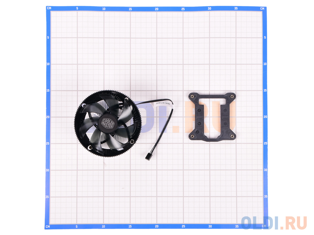 Кулер для процессора Cooler Master CPU Cooler I70, Intel 115*, 95W, Al, 3pin / RR-I70-20FK-R1 /