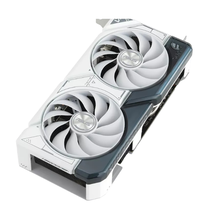 Видеокарта ASUS GeForce RTX 4060 Ti 8GB White 2595Mhz PCI-E 4.0 8192Mb 18000Mhz 128 bit HDMI 3xDP DUAL-RTX4060TI-O8G-WHITE / 90YV0J42-M0NA00 в Москвe