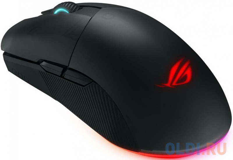 Игровая беспроводная мышь ASUS ROG Pugio II (9 кнопок, 16000 dpi, USB, 2.4GHz, Bluetooth, RGB подсветка, 90MP01L0-BMUA00)