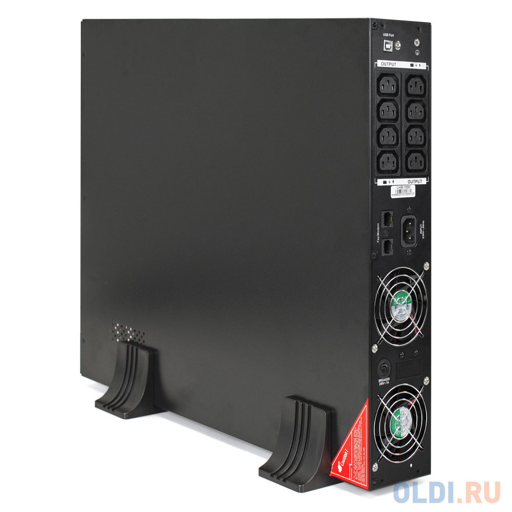 Exegate EP285642RUS ИБП Pure Sine Wave ExeGate SinePower UHB-1000.LCD.AVR.C13.RJ.USB.2U <1000VA/800W, LCD, AVR, 8*IEC-C13, RJ45/11, USB, Rackmount