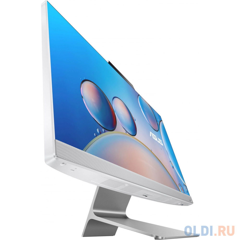 Моноблок Asus F3702WFA-WPE0040 27" Full HD Ryzen 5 7520U (2.8) 8Gb SSD512Gb RGr CR noOS GbitEth WiFi BT 90W клавиатура мышь Cam белый 1920x1080