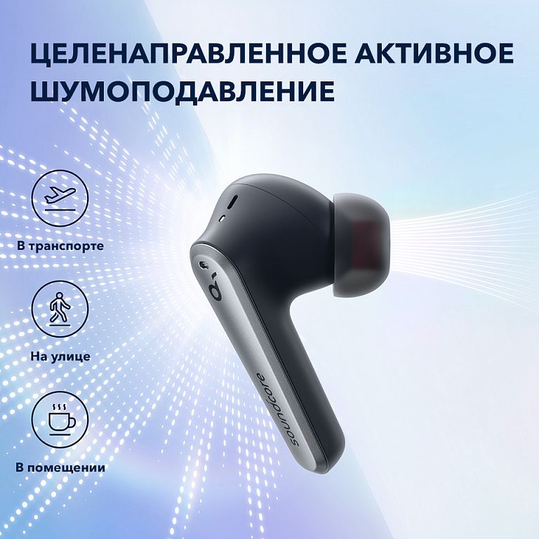 Беспроводные наушники с микрофоном Anker