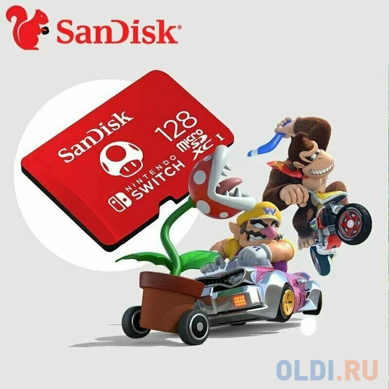 Карта памяти MICRO SDXC 128GB UHS-I SDSQXAO-128G-GN6ZG SANDISK