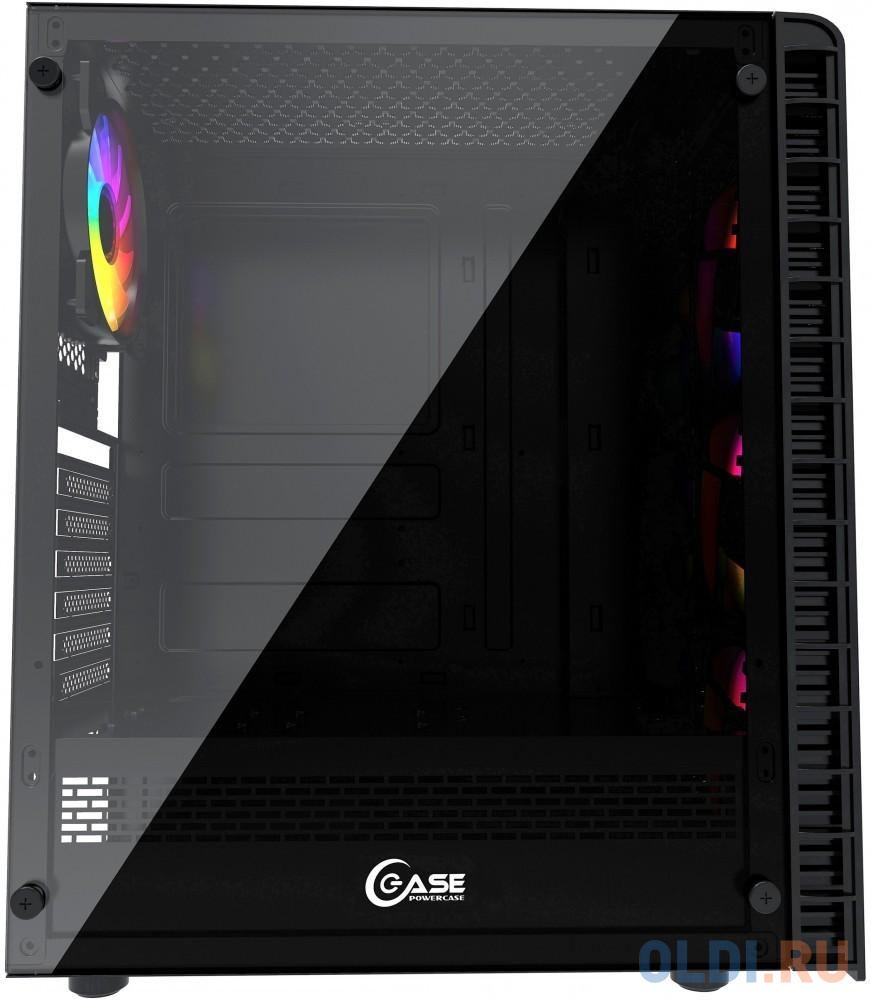 Корпус ATX Powercase Mistral Z4C ARGB Без БП чёрный