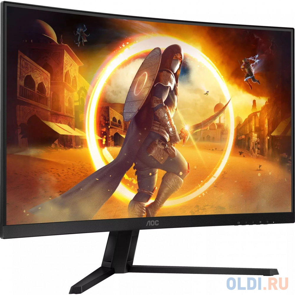 МОНИТОР 32" AOC CQ32G4VE Black (VA, изогнутый, 2560x1440, 180Hz, 0.5 ms, 178°/178°, 300 cd/m, 80M:1, +2xHDMI 2.0, +DP) в Москвe