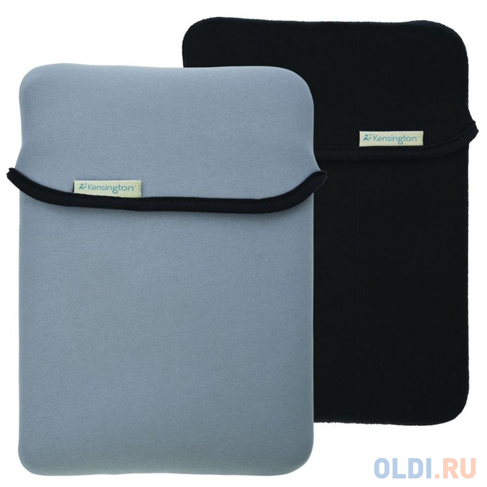 Чехол для нетбука 10.2" Kensington Reversible Sleeve for Netbooks неопрен черный серый K62914EU в Москвe