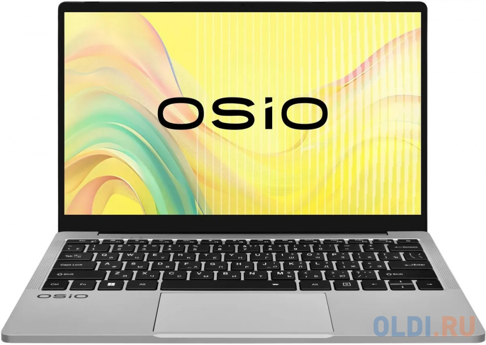 Ноутбук OSIO FocusLine F140a-002 14", 2023, IPS, AMD Ryzen 5 5560U 2.3ГГц, 6-ядерный, 8ГБ DDR4, 512ГБ SSD,  AMD Radeon, Windows 11 Home, серый