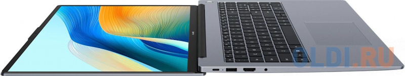 Ноутбук Huawei MateBook D 16 MCLG-X Core i5 13420H 16Gb SSD1Tb Intel UHD Graphics 16" IPS (1920x1200) Windows 11 grey space WiFi BT Cam (53014BKU в Москвe