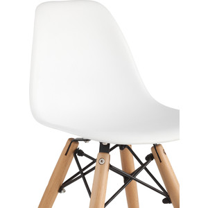 Стул Stool Group Eames small (kids) деревянные ножки 8056S white