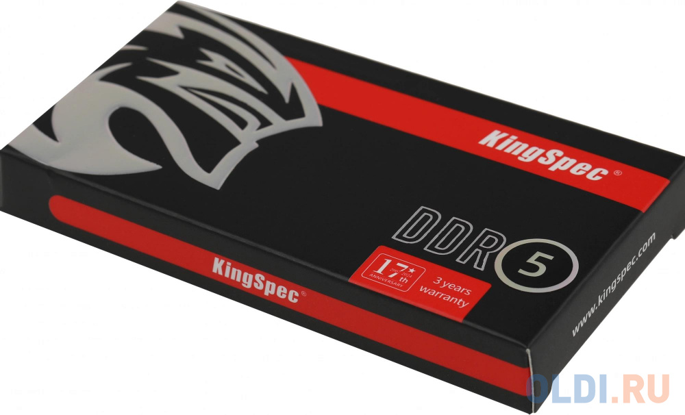 Память DDR5 8GB 4800MHz Kingspec KS4800D5N11008G RTL PC5-38400 CL40 DIMM 288-pin 1.1В single rank Ret