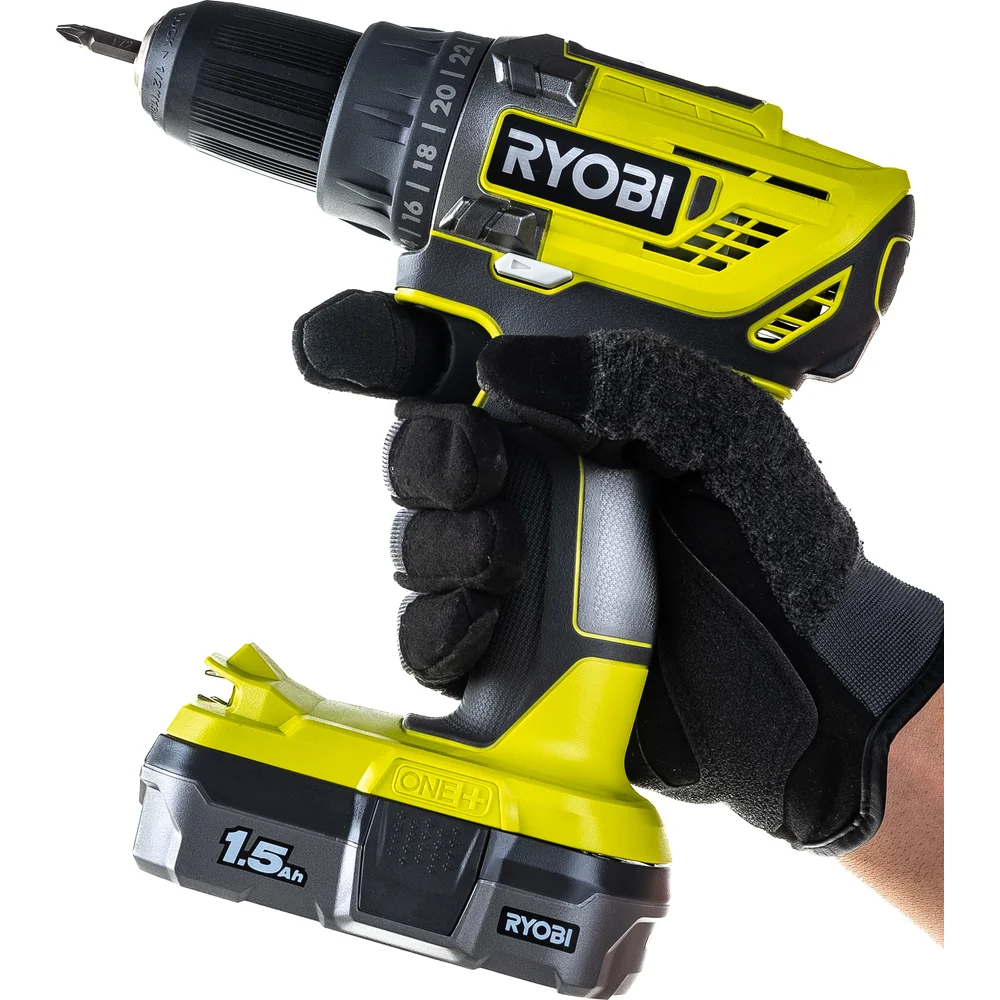 Компактная дрель-шуруповерт Ryobi