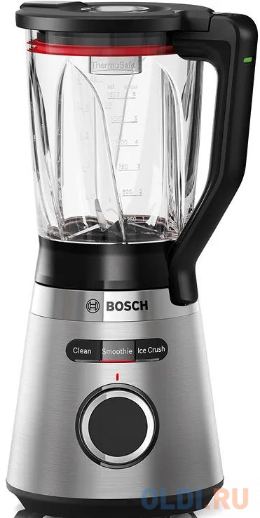 Блендер стационарный Bosch MMB6384M 1200Вт черный/нержавеющая сталь