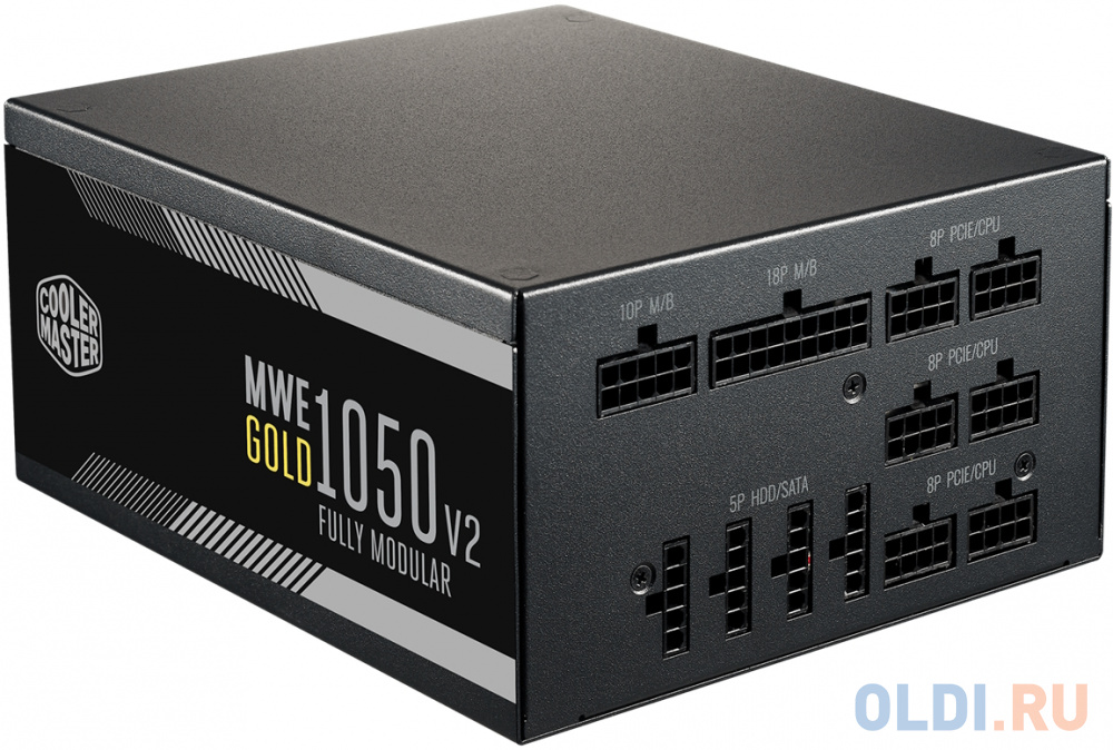 Блок питания 1050 Ватт/ Power Supply Cooler Master MWE Gold V2,FM1050W ATX3.0 A/EU Cable