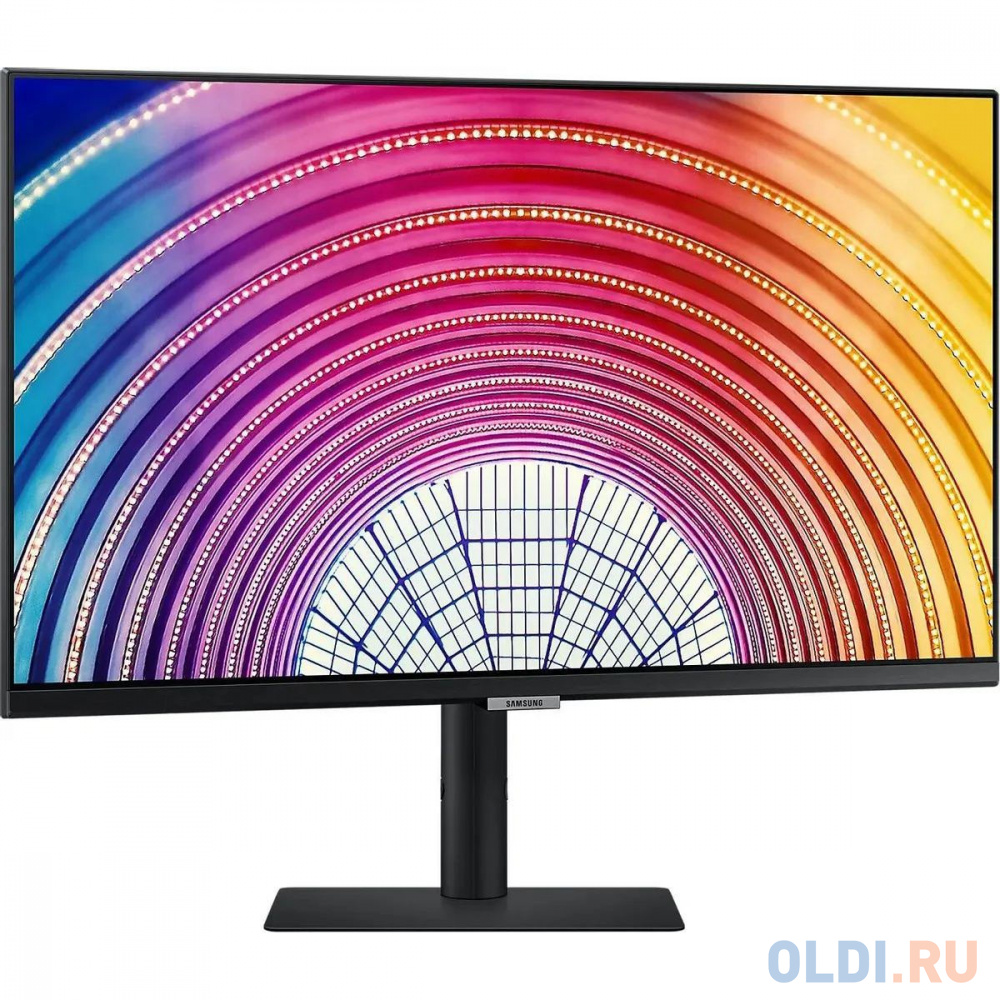 Монитор Samsung 27" ViewFinity S6 S27A600NAU черный IPS LED 5ms 16:9 HDMI полуматовая HAS Piv 300cd 178гр/178гр 2560x1440 75Hz FreeSync DP QHD US