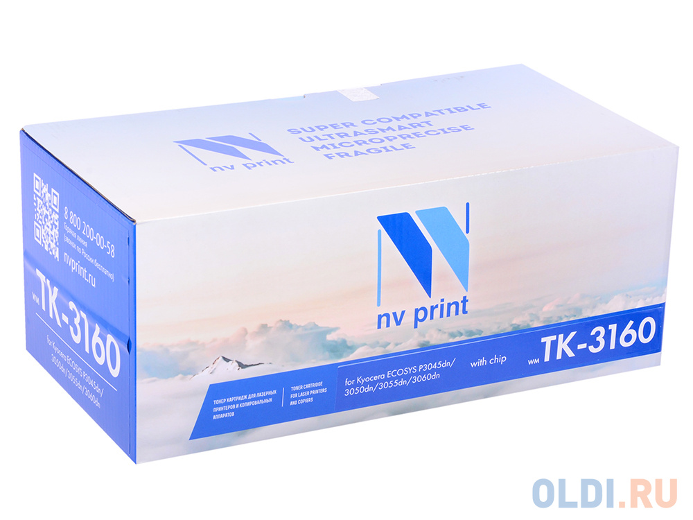 Картридж NV-Print TK-3160 12500стр Черный