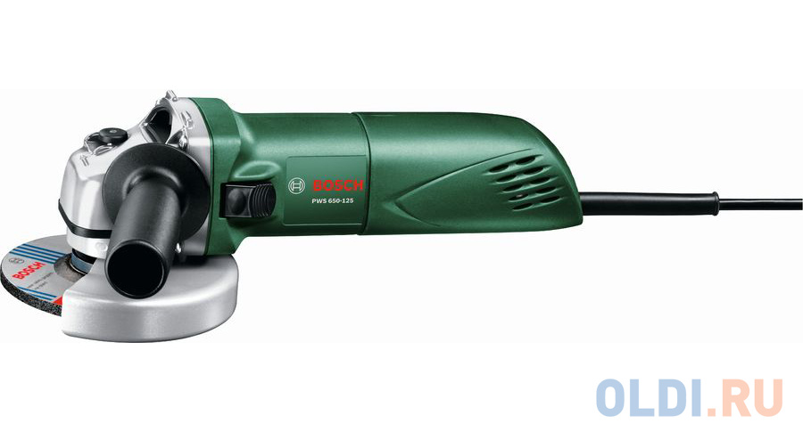 Углошлифовальная машина Bosch PWS 650-125 125 мм 650 Вт