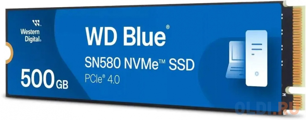 SSD накопитель Western Digital Blue SN580 500 Gb PCI-E 4.0 х4