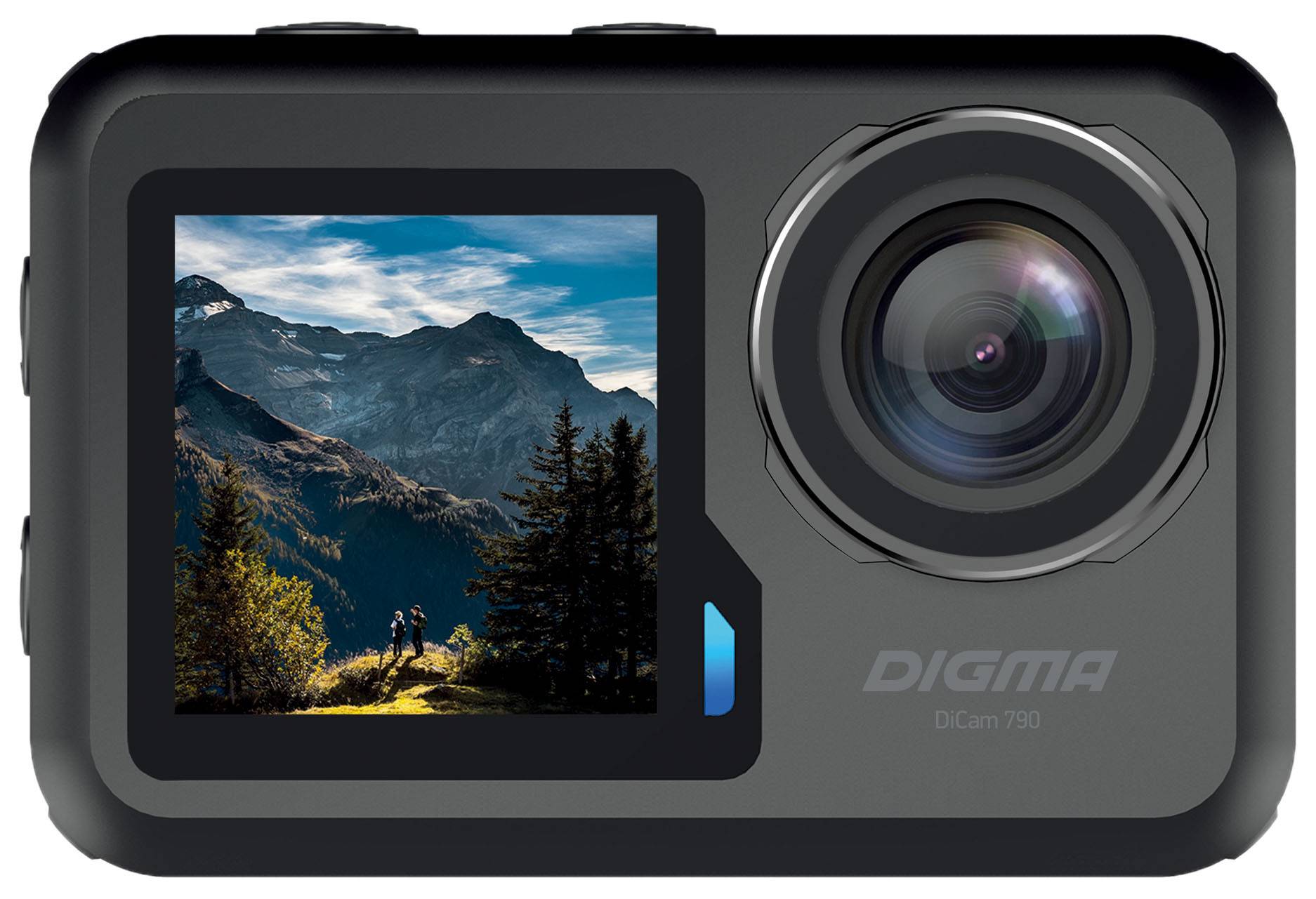 Экшн-камера Digma DiCam 790 черный (DC790)