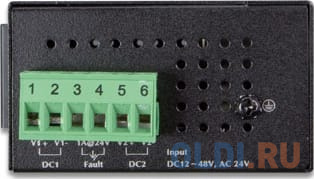 IP30 Compact size 8-Port 10/100TX Fast Ethernet Switch (-40~75 degrees C)