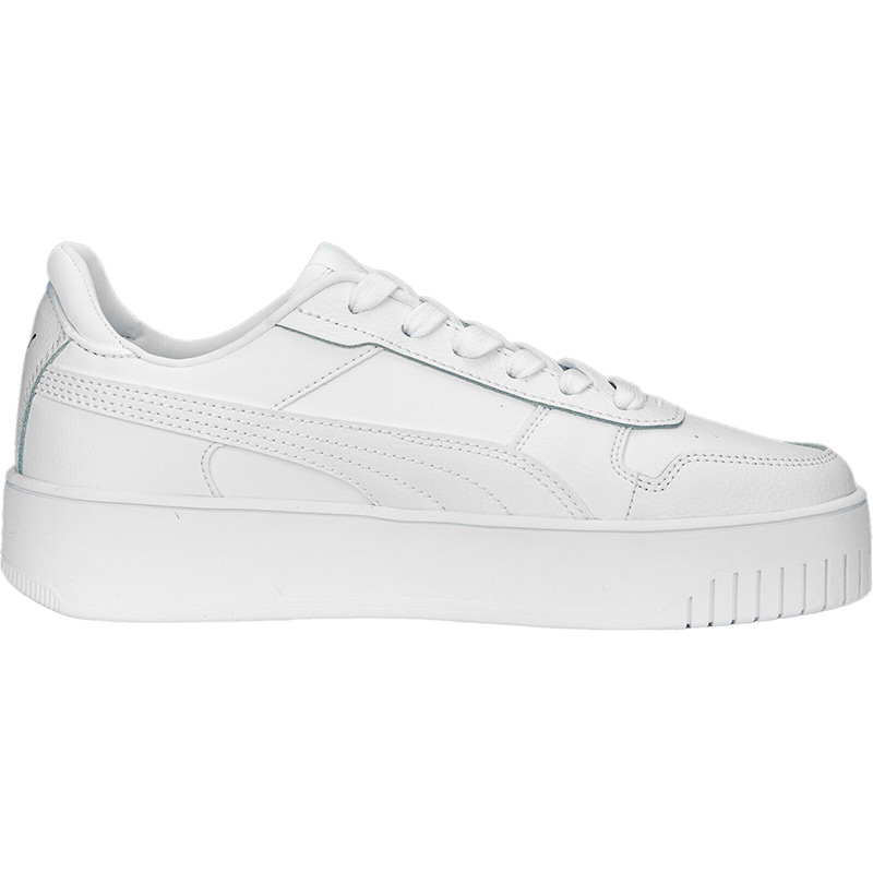 Кроссовки Puma Carina Street (р.7 UK / р.9.5 US) White-White Gold 38939001 в Москвe