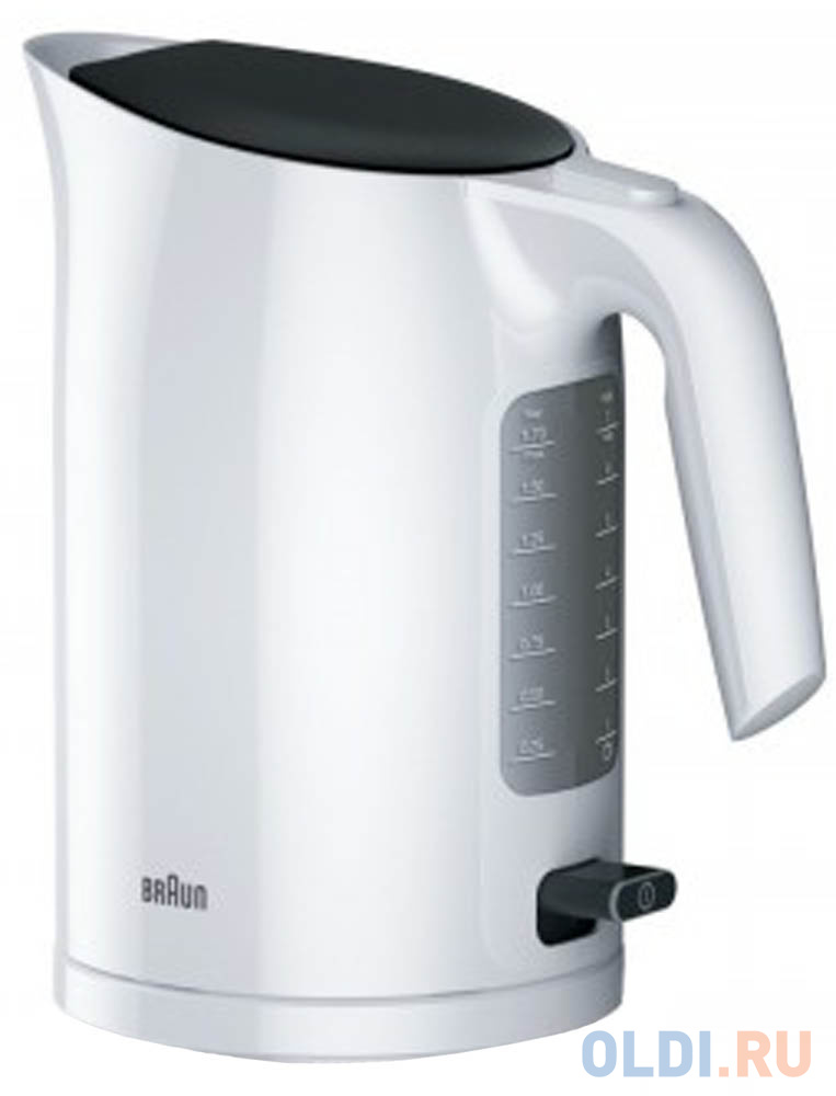 Чайник Braun WK3110WH 3000 Вт белый 1.7 л пластик в Москвe